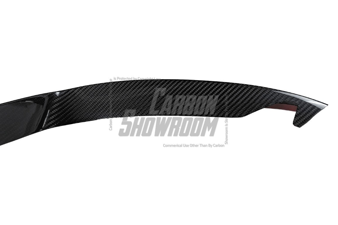 Audi S3 A3 S-line (with s-line bumper) 8V.5 2017 2018 2019 2020 with Aftermarket Parts - Upper Valences Pre-preg Carbon Fiber from Karbel Carbon