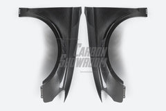 Audi S3 A3 8V.5 2015 2016 2017 2018 2019 2020 & RS3 8V.5 2018 2019 2020 With Aftermarket Parts - Front Fenders Pre-preg Carbon Fiber from Karbel Carbon