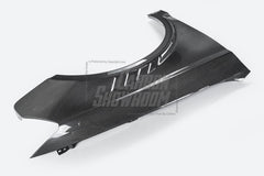 Audi S3 A3 8V.5 2015 2016 2017 2018 2019 2020 & RS3 8V.5 2018 2019 2020 With Aftermarket Parts - Front Fenders Pre-preg Carbon Fiber from Karbel Carbon