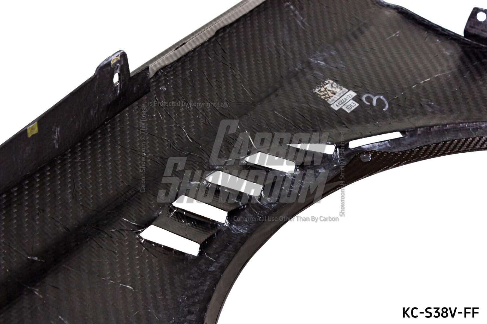 Audi S3 A3 8V.5 2015 2016 2017 2018 2019 2020 & RS3 8V.5 2018 2019 2020 With Aftermarket Parts - Front Fenders Pre-preg Carbon Fiber from Karbel Carbon