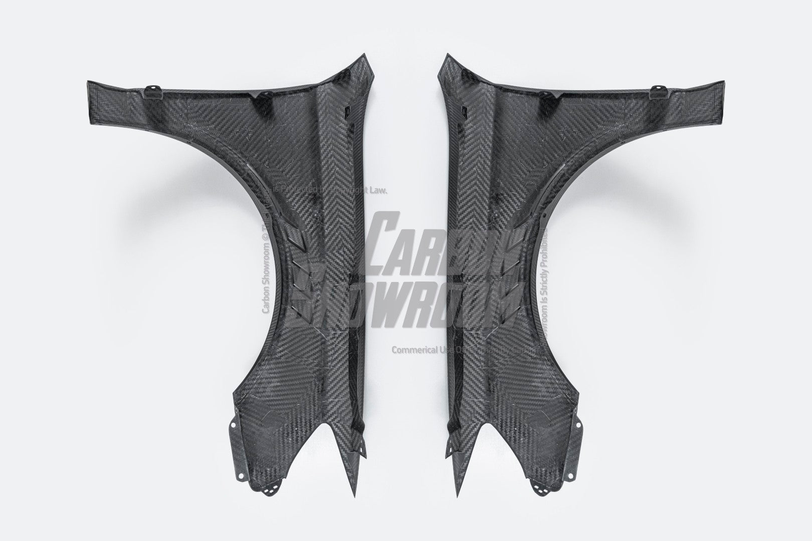 Audi S3 A3 8V.5 2015 2016 2017 2018 2019 2020 & RS3 8V.5 2018 2019 2020 With Aftermarket Parts - Front Fenders Pre-preg Carbon Fiber from Karbel Carbon