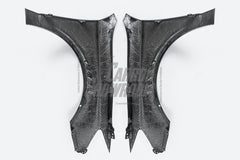 Audi S3 A3 8V.5 2015 2016 2017 2018 2019 2020 & RS3 8V.5 2018 2019 2020 With Aftermarket Parts - Front Fenders Pre-preg Carbon Fiber from Karbel Carbon