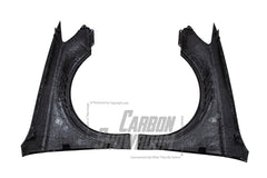 Audi S3 A3 8V.5 2015 2016 2017 2018 2019 2020 & RS3 8V.5 2018 2019 2020 With Aftermarket Parts - Front Fenders Pre-preg Carbon Fiber from Karbel Carbon