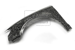 Audi S3 A3 8V.5 2015 2016 2017 2018 2019 2020 & RS3 8V.5 2018 2019 2020 With Aftermarket Parts - Front Fenders Pre-preg Carbon Fiber from Karbel Carbon
