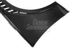 Audi S4 A4 B9 2017 2018 2019 & S4 A4 B9.5 2020 2021 2022 2023 2024 With Aftermarket Parts - Front Fenders Pre-preg Carbon Fiber from Karbel Carbon