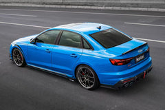 Audi S4 A4 B9 / B9.5 2017 2018 2019 2020 2021 2022 2023 2024 with Aftermarket Parts - Rear Spoiler Pre-preg Carbon Fiber from Karbel Carbon