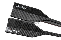 Audi S4 A4 B9 / B9.5 2017 2018 2019 2020 2021 2022 2023 2024 with Aftermarket Parts - V2 Side Skirts Pre-preg Carbon Fiber from Karbel Carbon