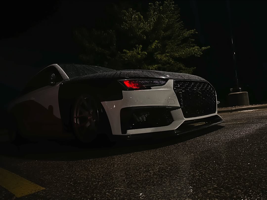 Audi S4 A4 B9 2017 2018 2019 & S4 A4 B9.5 2020 2021 2022 2023 2024 With Aftermarket Parts - Front Fenders Pre-preg Carbon Fiber from Karbel Carbon