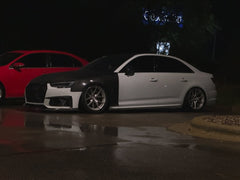 Audi S4 A4 B9 2017 2018 2019 & S4 A4 B9.5 2020 2021 2022 2023 2024 With Aftermarket Parts - Front Fenders Pre-preg Carbon Fiber from Karbel Carbon