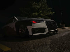Audi S4 A4 B9 2017 2018 2019 & S4 A4 B9.5 2020 2021 2022 2023 2024 With Aftermarket Parts - Front Fenders Pre-preg Carbon Fiber from Karbel Carbon