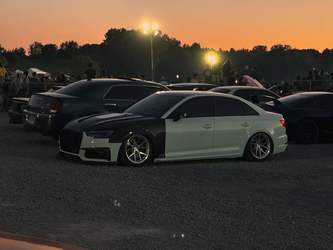 Audi S4 A4 B9 2017 2018 2019 & S4 A4 B9.5 2020 2021 2022 2023 2024 With Aftermarket Parts - Front Fenders Pre-preg Carbon Fiber from Karbel Carbon
