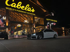 Audi S4 A4 B9 2017 2018 2019 & S4 A4 B9.5 2020 2021 2022 2023 2024 With Aftermarket Parts - Front Fenders Pre-preg Carbon Fiber from Karbel Carbon