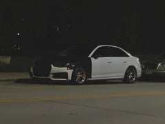 Audi S4 A4 B9 2017 2018 2019 & S4 A4 B9.5 2020 2021 2022 2023 2024 With Aftermarket Parts - Front Fenders Pre-preg Carbon Fiber from Karbel Carbon