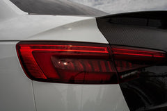 Audi S4 A4 B9 / B9.5  2017 2018 2019 2020 2021 2022 2023 2024 with Aftermarket Parts - Rear Trunk Lid Pre-preg Double-sided Carbon Fiber from Karbel Carbon