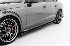 Audi RS5 S5 A5 (equiped with blind assist/without blind assist) B9 / B9.5 2017-ON & RS4 S4 A4 (equiped with blind assist/without blind assist) B9 / B9.5 2017-ON With Aftermarket Parts - Mirror Covers Pre-preg Carbon Fiber from Karbel Carbon