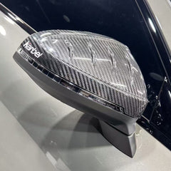 Audi RS5 S5 A5 (equiped with blind assist/without blind assist) B9 / B9.5 2017-ON & RS4 S4 A4 (equiped with blind assist/without blind assist) B9 / B9.5 2017-ON With Aftermarket Parts - Mirror Covers Pre-preg Carbon Fiber from Karbel Carbon