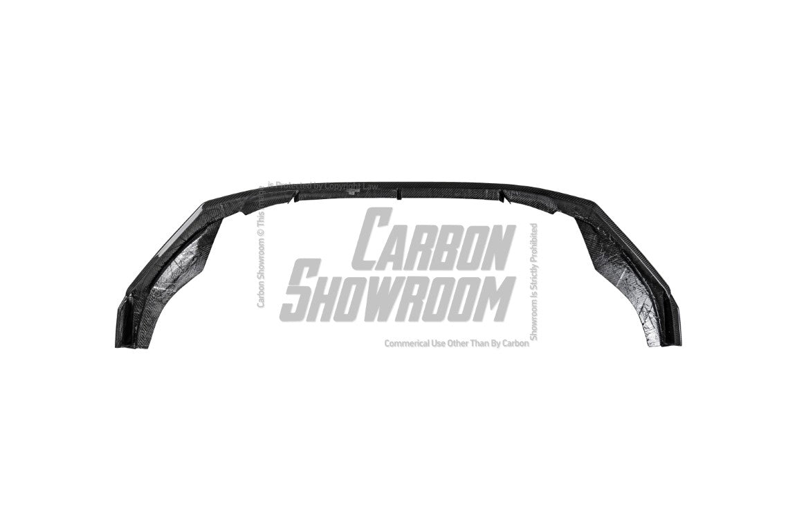 Audi S4 A4 S-line (with s-line bumper, does not fit base model) B9.5 2020 2021 2022 2023 2024 with Aftermarket Parts - V3 Front Lip Pre-preg Carbon Fiber from Karbel Carbon