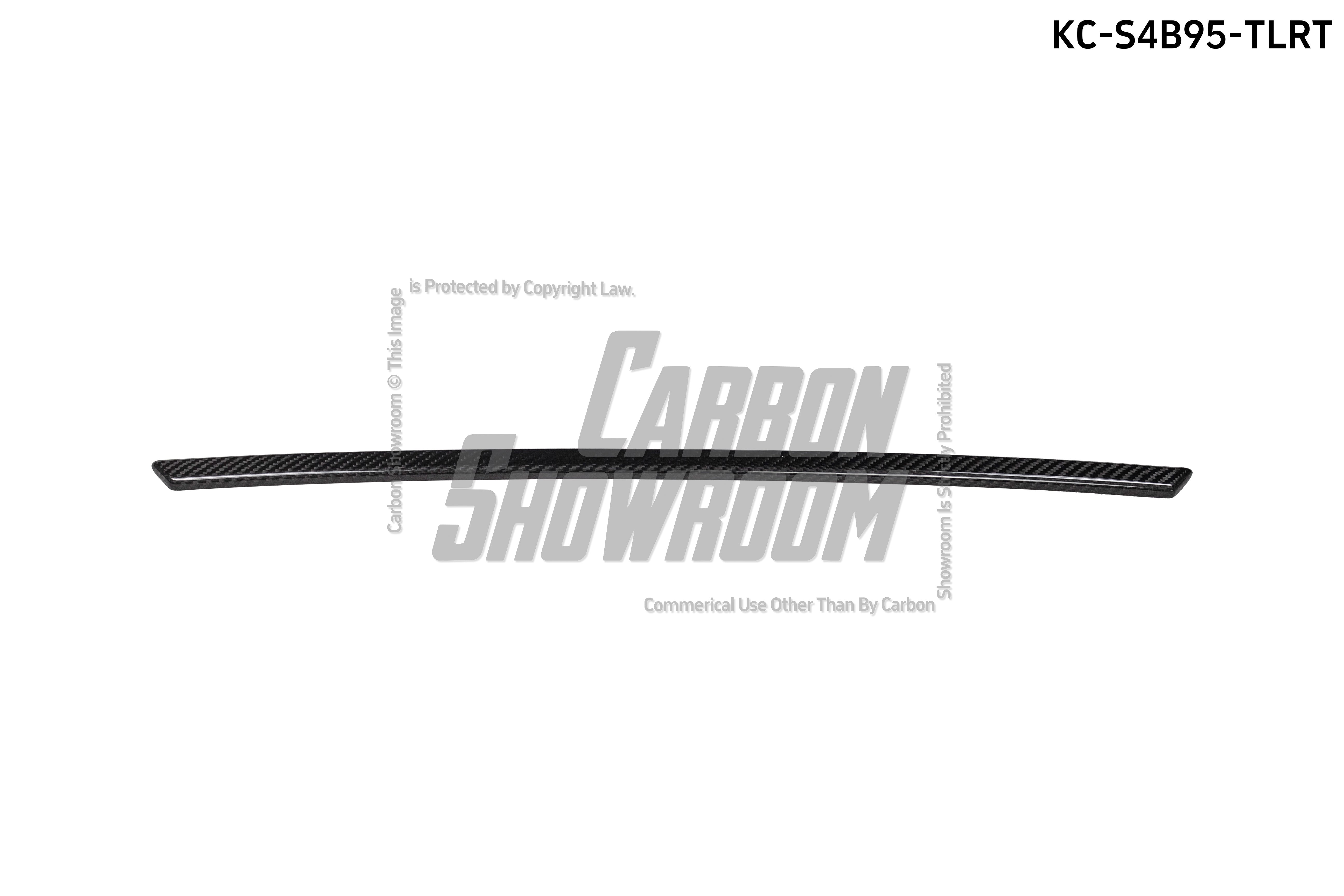 Audi S4 A4 B9.5 2020-ON with Aftermarket Parts - Trunk Lid Rear Trim Pre-preg Carbon Fiber from Karbel Carbon