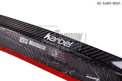 Karbel Carbon Rear Spoiler Ver.1 for Audi S4 & A4 S Line 2017-ON B9 B9.5 Sedan Carbon Fiber