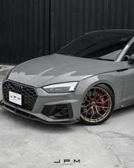 Audi S5 A5 B9.5 2020 2021 2022 2023 2024 with Aftermarket Parts - Front Grill Pre-preg Carbon Fiber from Karbel Carbon