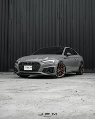 Audi RS5 B9.5 2020 2021 2022 2023 2024 2025 with Aftermarket Parts - Side Skirt Extension Trim Dry Pre-preg Carbon Fiber from Karbel Carbon