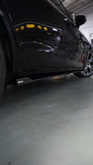 Audi S4 A4 B9 / B9.5 2017-ON with Aftermarket Parts - Side Skirts & Upper Side Skirt Trim Pre-preg Carbon Fiber from Karbel Carbon