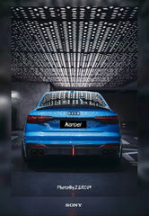 Audi S4 A4 B9 / B9.5 2017 2018 2019 2020 2021 2022 2023 2024 with Aftermarket Parts - Rear Spoiler Pre-preg Carbon Fiber from Karbel Carbon