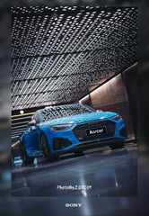 Audi S4 A4 S-line (with s-line bumper, does not fit base model) B9.5 2020-ON with Aftermarket Parts - Front Lip Pre-preg Carbon Fiber from Karbel Carbon