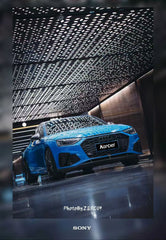 Audi S4 A4 S-line (with s-line bumper, does not fit base model) B9.5 2020-ON with Aftermarket Parts - Front Lip Pre-preg Carbon Fiber from Karbel Carbon