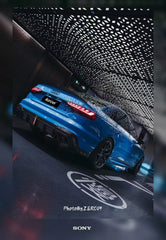 Audi S4 B9.5 2020-ON with Aftermarket Parts - Rear Diffuser & Canards V1 Style Pre-preg Carbon Fiber from Karbel Carbon