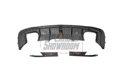 Audi S4 B9.5 2020-ON with Aftermarket Parts - Rear Diffuser & Canards V1 Style Pre-preg Carbon Fiber from Karbel Carbon