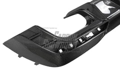 Audi S4 B9.5 2020-ON with Aftermarket Parts - Rear Diffuser & Canards V1 Style Pre-preg Carbon Fiber from Karbel Carbon