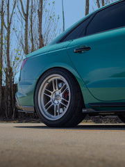 Audi S4 A4 B9 / B9.5 2017-ON with Aftermarket Parts - Side Skirts & Upper Side Skirt Trim Pre-preg Carbon Fiber from Karbel Carbon