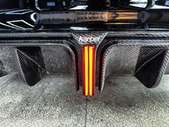 Audi S4 B9.5 2020 2021 2022 2023 2024 with Aftermarket Parts - V3 Rear Diffuser & Canards Pre-preg Carbon Fiber from Karbel Carbon