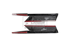 Audi S4 B9.5 2020 2021 2022 2023 2024 with Aftermarket Parts - V3 Rear Diffuser & Canards Pre-preg Carbon Fiber from Karbel Carbon