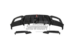 Audi S4 B9.5 2020 2021 2022 2023 2024 with Aftermarket Parts - V3 Rear Diffuser & Canards Pre-preg Carbon Fiber from Karbel Carbon