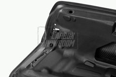 Audi S4 A4 B9 / B9.5  2017 2018 2019 2020 2021 2022 2023 2024 with Aftermarket Parts - Rear Trunk Lid Pre-preg Double-sided Carbon Fiber from Karbel Carbon