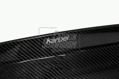 Audi S4 A4 B9 / B9.5  2017 2018 2019 2020 2021 2022 2023 2024 with Aftermarket Parts - Rear Trunk Lid Pre-preg Double-sided Carbon Fiber from Karbel Carbon