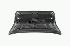 Audi S4 A4 B9 / B9.5  2017 2018 2019 2020 2021 2022 2023 2024 with Aftermarket Parts - Rear Trunk Lid Pre-preg Double-sided Carbon Fiber from Karbel Carbon