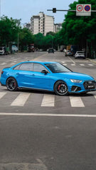 Audi S4 A4 S-line (with s-line bumper, does not fit base model) B9.5 2020-ON with Aftermarket Parts - Grill Pre-preg Carbon Fiber from Karbel Carbon