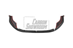 Audi S4 A4 S-line (with s-line bumper, does not fit base model) B9.5 2020-ON with Aftermarket Parts - Front Lip Pre-preg Carbon Fiber from Karbel Carbon