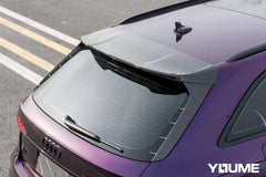 Audi A4 allroad B9 / B9.5 2017 2018 2019 with Aftermarket Parts - V1 Style Rear Roof Spoiler Pre-preg Carbon Fiber from Karbel Carbon