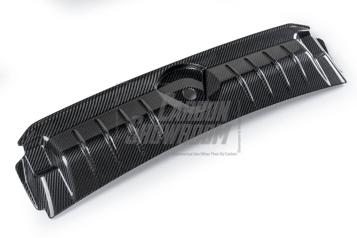 Audi S4 A4 S-line (with s-line bumper, does not fit base model) B9.5 2020 2021 2022 2023 2024 with Aftermarket Parts - Radiator Cooling Plate Pre-preg Carbon Fiber from Karbel Carbon