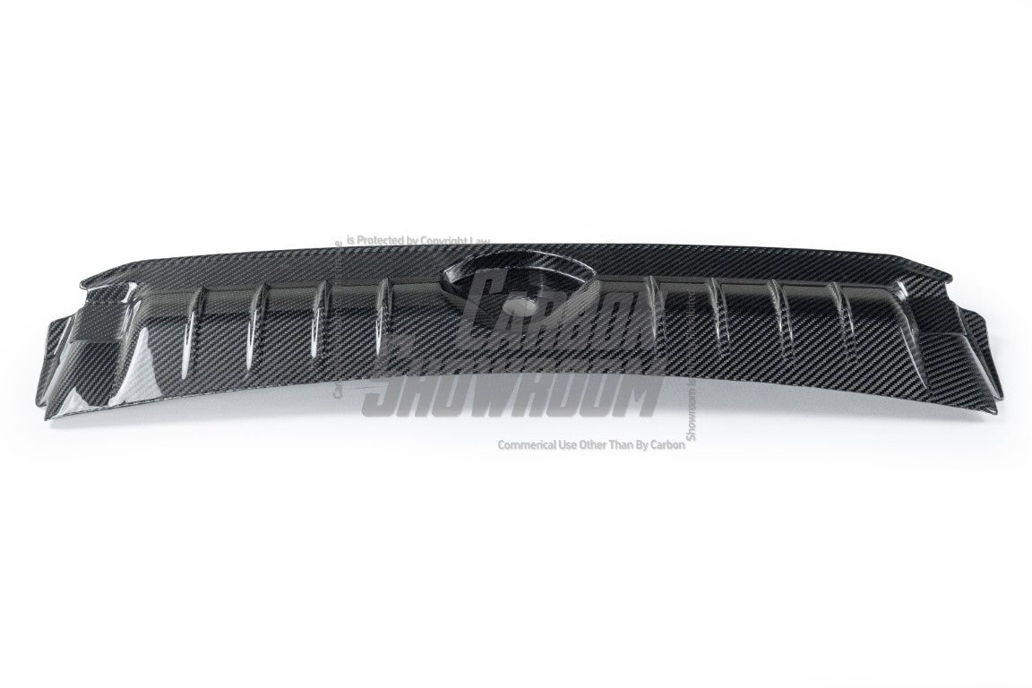 Audi S4 A4 S-line (with s-line bumper, does not fit base model) B9.5 2020 2021 2022 2023 2024 with Aftermarket Parts - Radiator Cooling Plate Pre-preg Carbon Fiber from Karbel Carbon