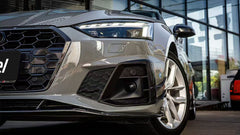 Audi S5 A5 B9.5 2020 2021 2022 2023 2024 2025 with Aftermarket Parts - Front Grill Pre-preg Carbon Fiber from Karbel Carbon