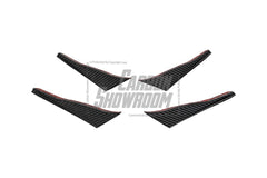 Karbel Carbon Front Bumper Canards for Audi S5 A5 B9.5 2020-Early 2025 Pre-preg Carbon Fiber