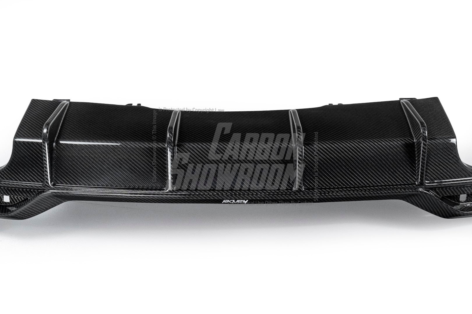 Audi S5 A5 (with S-bumper, does not base model) B9.5 2020 2021 2022 2023 2024 Early 2025 with Aftermarket Parts - Rear Diffuser Pre-preg Carbon Fiber from Karbel Carbon