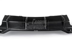 Audi S5 A5 (with S-bumper, does not base model) B9.5 2020 2021 2022 2023 2024 Early 2025 with Aftermarket Parts - Rear Diffuser Pre-preg Carbon Fiber from Karbel Carbon