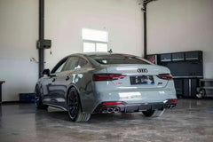 Audi S5 A5 (with S-bumper, does not base model) B9.5 2020 2021 2022 2023 2024 Early 2025 with Aftermarket Parts - Rear Diffuser Pre-preg Carbon Fiber from Karbel Carbon