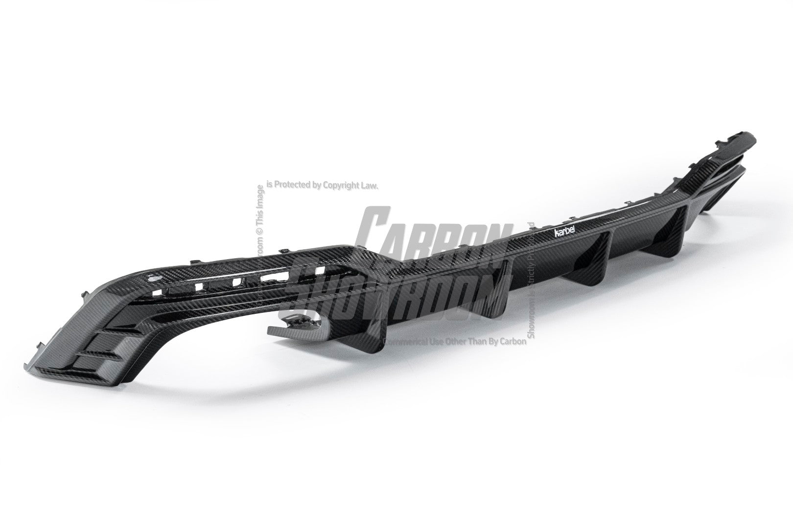 Audi S5 A5 (with S-bumper, does not base model) B9.5 2020 2021 2022 2023 2024 Early 2025 with Aftermarket Parts - Rear Diffuser Pre-preg Carbon Fiber from Karbel Carbon